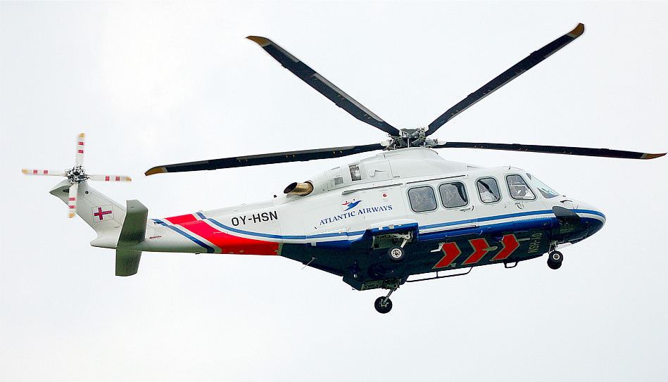 Lo AW-139 rappresenta indubbiamente per AgustaWestland un prodotto di successo. E' stato venduto a numerosissimi operatori civili ed istituzionali di tutto il Mondo. AW139 Atlantic Airways