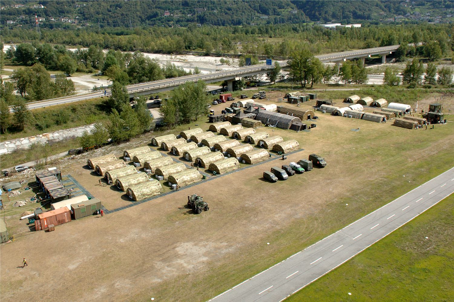 Il campo base della GRIFONE 2011.