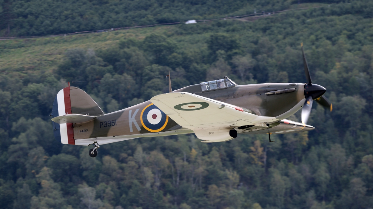 Lo Hawker Hurricane MkII di Jan Frisco Roozen - photo © Mauro Finati - click for the slideshow