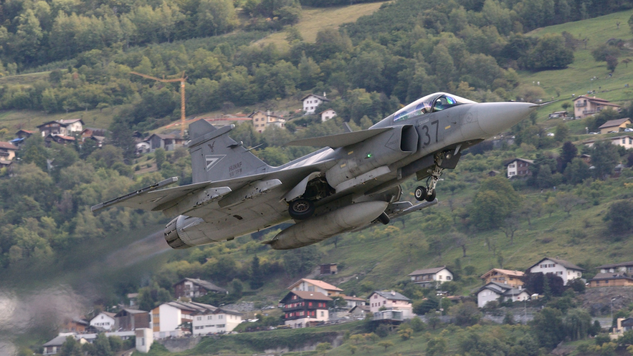 Gripen C della FA Ungherese. - photo © Mauro Finati - click for the slideshow