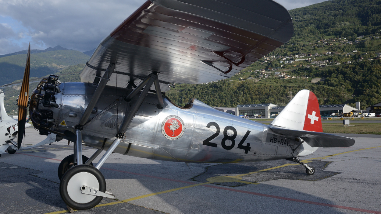 Dewoitine D.26 (1931) HB-RAI della Fondation pour le Maintien du Patrimoine Aéronautique. photo © Mauro Finati - click for the slideshow