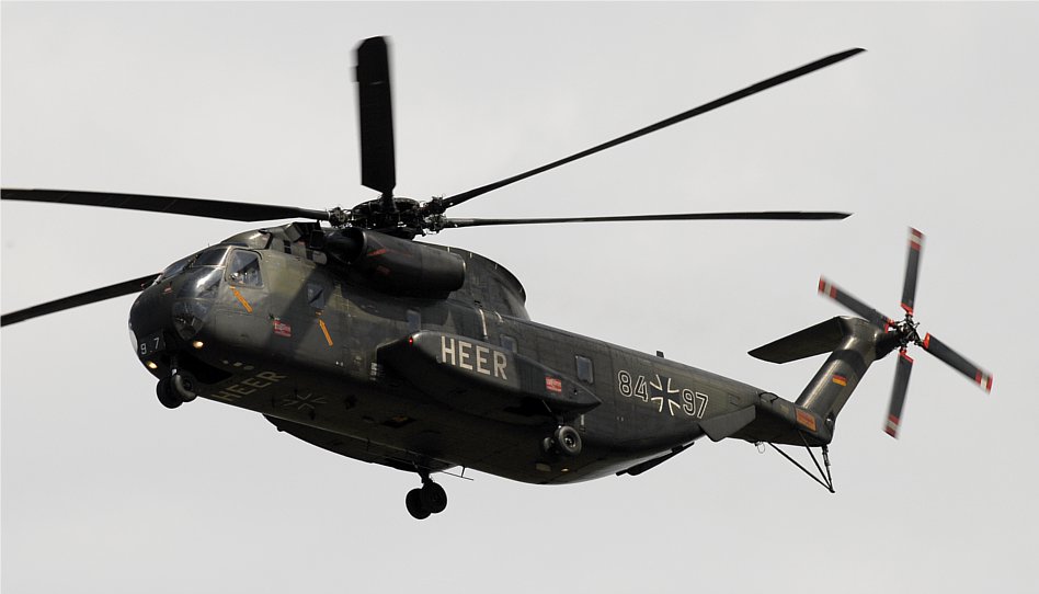 German Army: CH-53G MTHRgt 25. German Army CH-53G