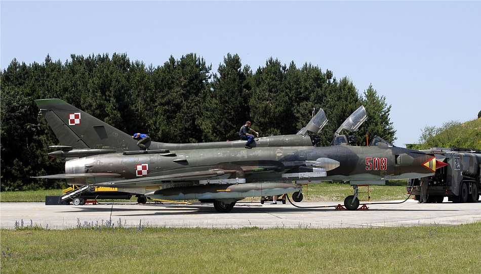 Polish Air Force: Su-22UM-3K 8.elt WLOP Su-22UM-3K 8.elt