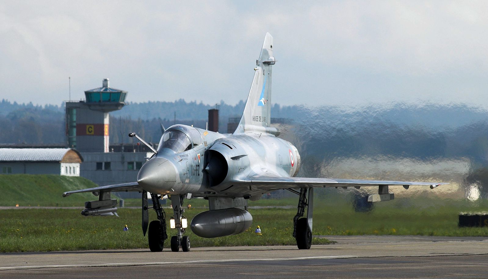 Mirage 2000-5F in rullaggio
