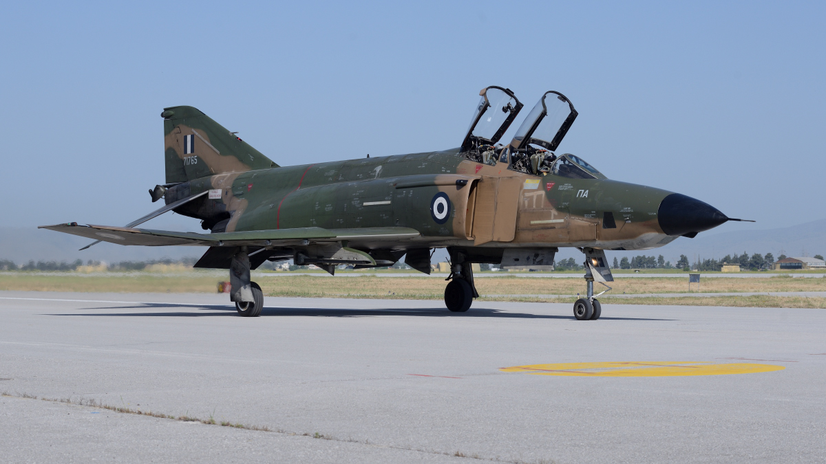 McDonnell Douglas RF-4E Phantom II 77-1765 in Vietnam camouflage- copyright © Mauro Finati - click for the slideshow