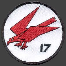 L'insegna della Fliegerstaffel 17 FlSt 17 patch