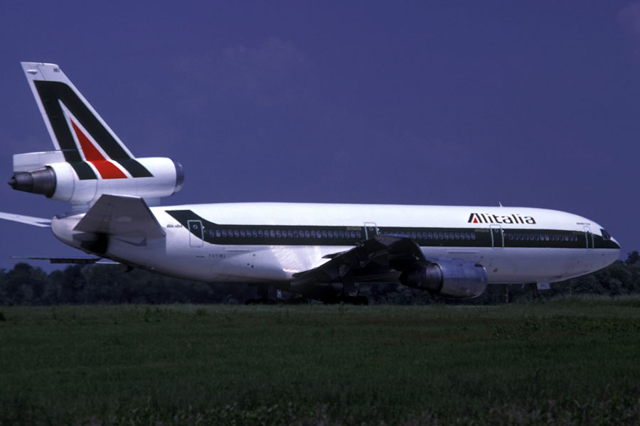 I-DYNO DC-10-30 della Alitalia